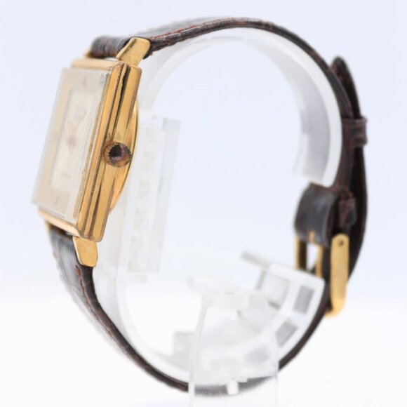 Vintage 1962 Bulova Sunburst Square Men\'s Automatic Wristwatch 10k RGP main image 2